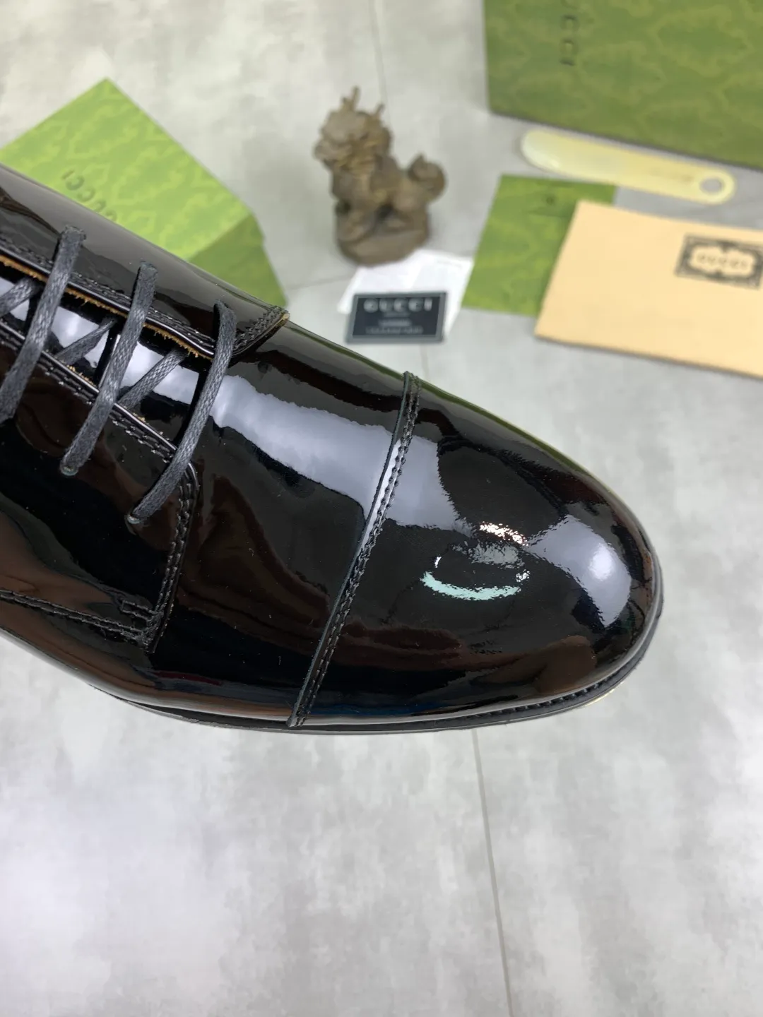Men's men's shoes 💰P640 [New style] Water dyed cowhide 💰💎💎💎 [Gucci] GUCCI high-end men's formal business leather shoes, original order 1:1! Original imported high-end open-edge beaded calfskin, original metal buckle, imported first-layer cowhide lining for feet. Original high-end outsole, men's shoe size: 39-44 (45 customized) 2️⃣ colors available